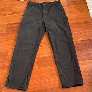 Carhartt Men's Black Cargo Pants
